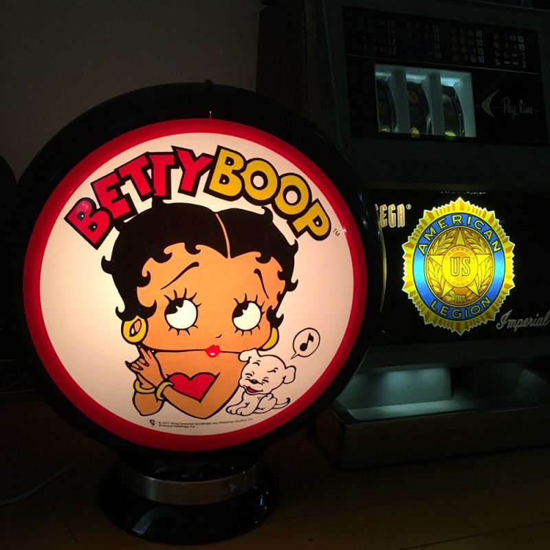 ガスランプ ライト 照明 Betty Boop ベティ ブープ アメリカ雑貨 家具 看板 コカコーラグッズ通販 レイジーストア