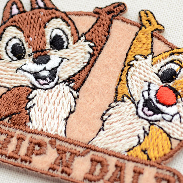 ワッペン ディズニー チップとデール Chip N Dale メール便可