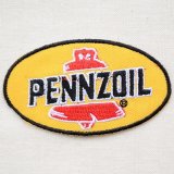 画像: ロゴワッペン Pennzoil ペンズオイル *メール便可