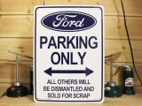 画像: 看板/プラサインボード フォード専用駐車場 Ford Parking Only