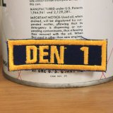 画像: 【ＰＡＴＣＨ】 ワッペン DEN 1 *メール便可