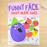 画像: アメリカンロゴ巾着袋(L) ファニーフェイス Funny Face *メール便可