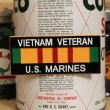 画像1: 磁石 VIETNAM VETERAN U.S. MARINES　マグネット ユーエスマリンズ *メール便可