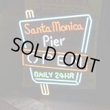 画像: [送料無料] ネオンサイン Santa Monica Pier Open サンタモニカピア オープン