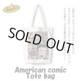 画像: アメリカン コミックBETTYBOOP  トート エコ バッグ メンズ レディース 男女兼用 海外 マーケット USA キャラクター コットン ショッピング