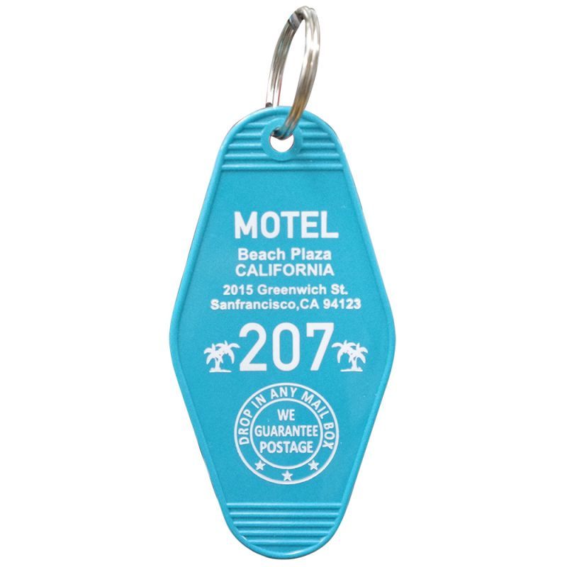 画像1: HOTEL KEY HOLDER/ホテルキーホルダー/MOTEL CALIFORNIA/モーテル カリフォルニア *メール便可